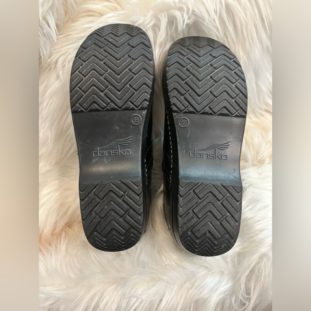 Black Dansko Professional Clogs Euc - image 4